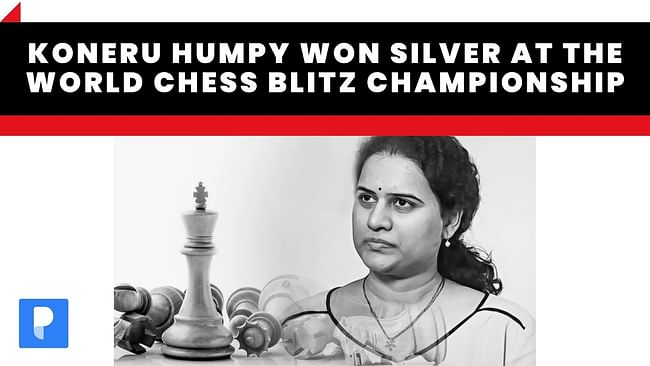 Koneru Humpy wins silver at World Blitz Championship